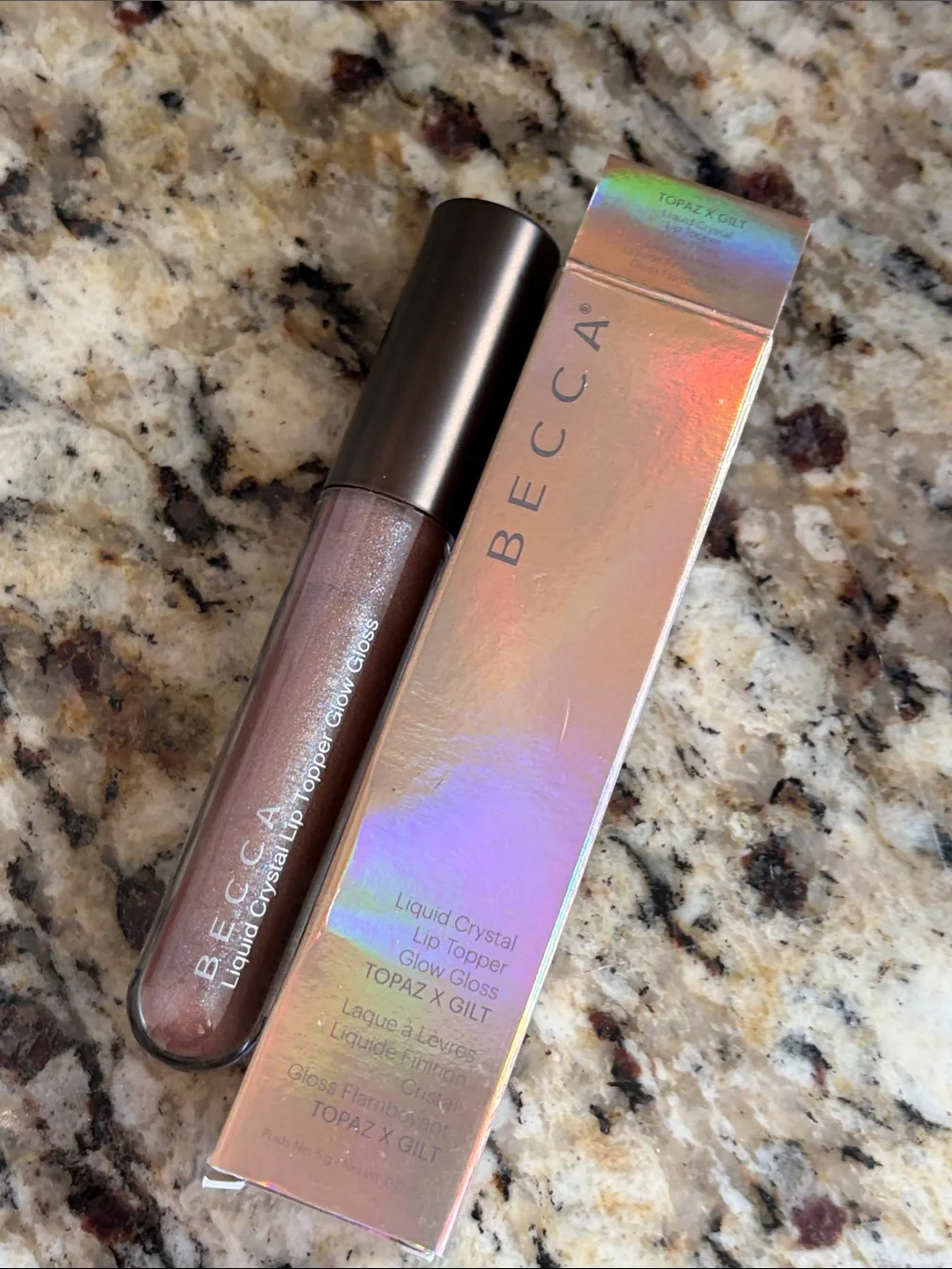 ⚡️❄️Becca Topaz x Gilt Liquid Crystal Lip Topper